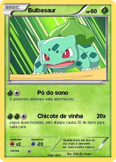 Pokemon Bulbasaur