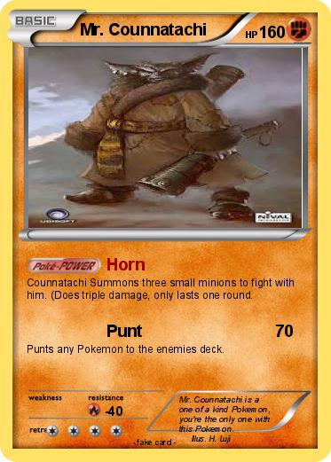 Pokemon Mr. Counnatachi