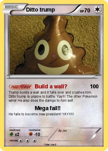 Pokemon Ditto trump