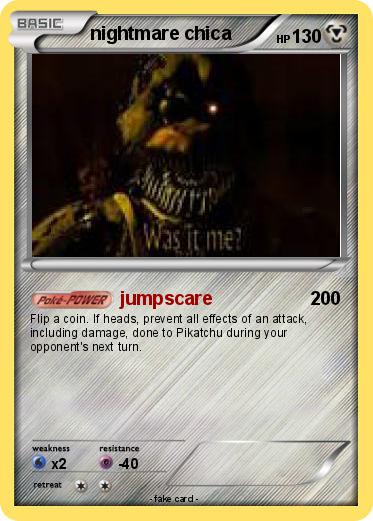 Pokemon nightmare chica