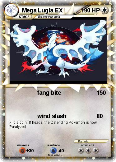 Pokemon Mega Lugia EX