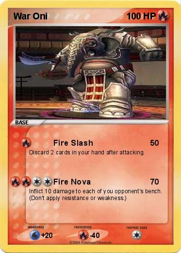 Pokemon War Oni