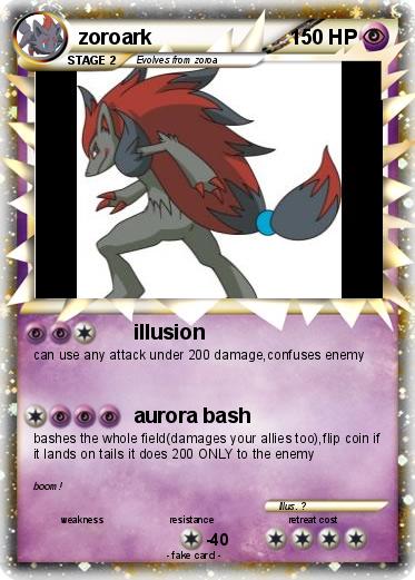 Pokemon zoroark