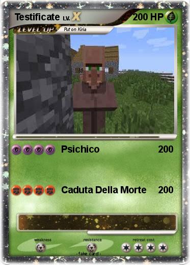 Pokemon Testificate