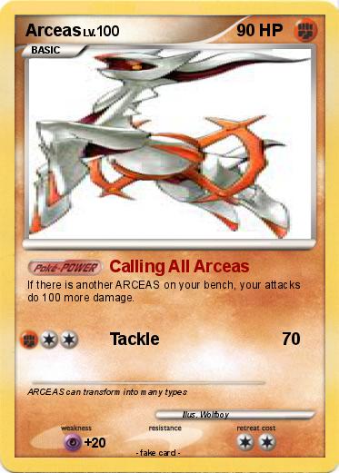 Pokemon Arceas