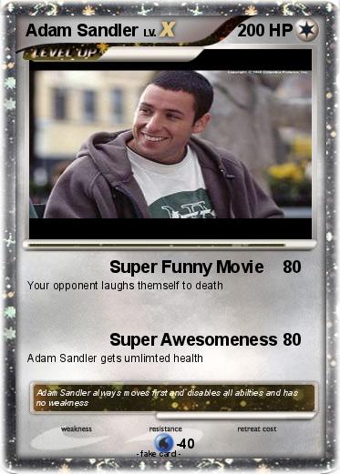 Pokemon Adam Sandler