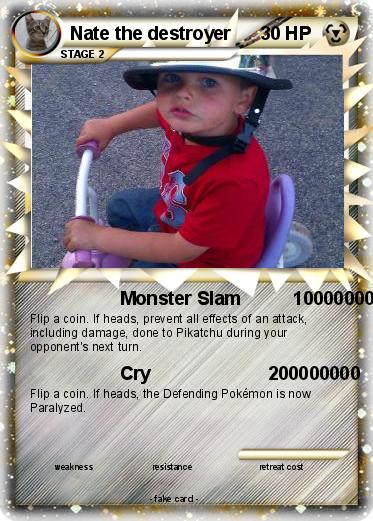 Pokemon Nate the destroyer