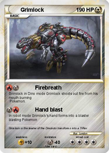 Pokemon Grimlock