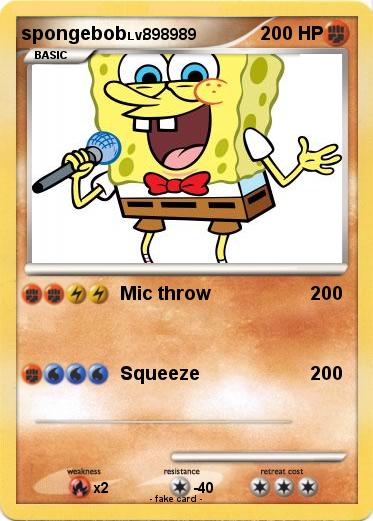 Pokemon spongebob