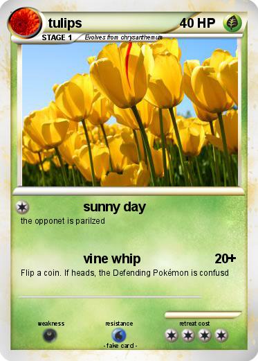 Pokemon tulips