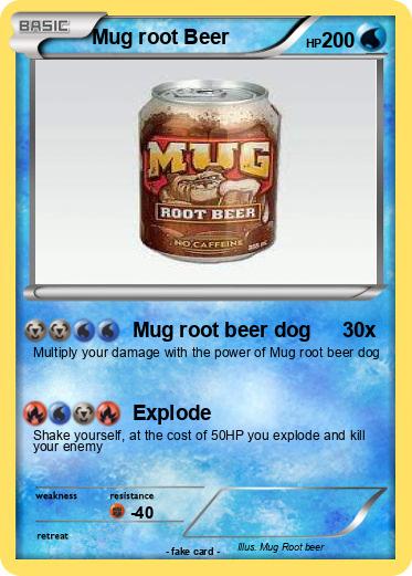 Pokemon Mug root Beer