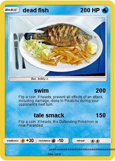 Pokemon dead fish
