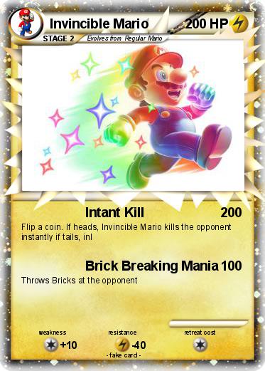 Pokemon Invincible Mario