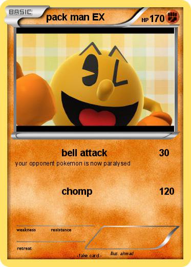 Pokemon pack man EX