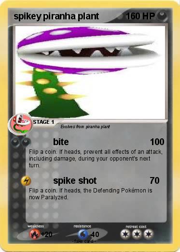 Pokemon spikey piranha plant