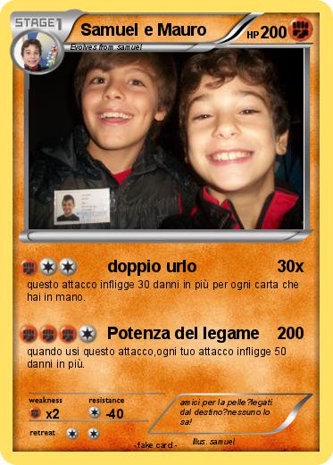 Pokemon Samuel e Mauro