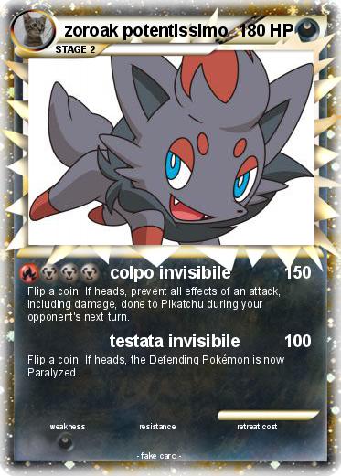 Pokemon zoroak potentissimo