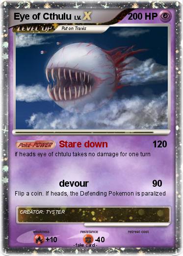 Pokemon Eye of Cthulu