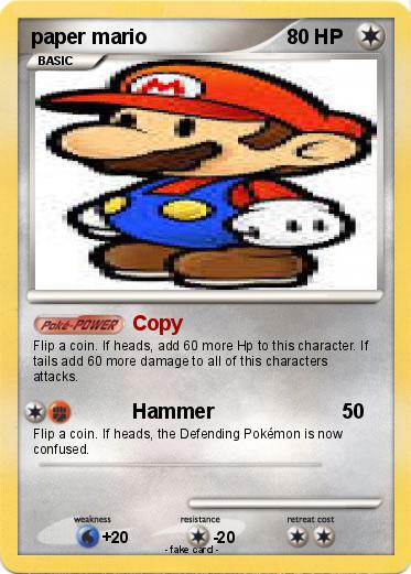 Pokemon paper mario