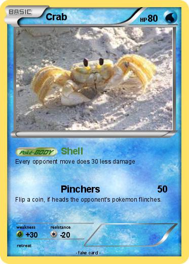 Pokemon Crab