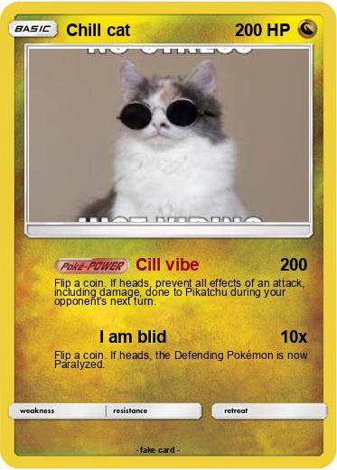 Pokemon Chill cat