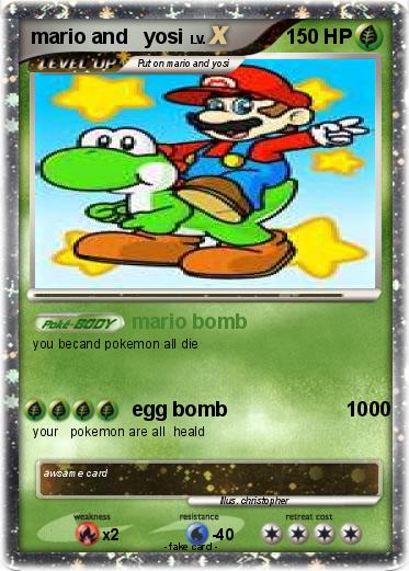 Pokemon mario and   yosi