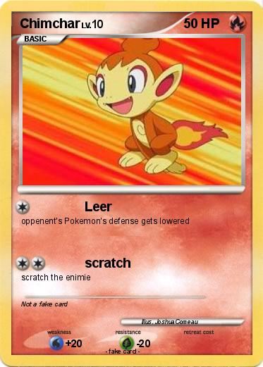 Pokemon Chimchar