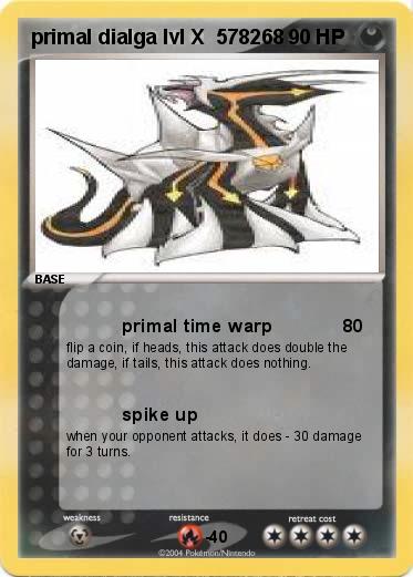 Pokemon primal dialga lvl X  578268