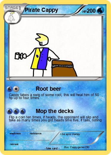 Pokemon Pirate Cappy