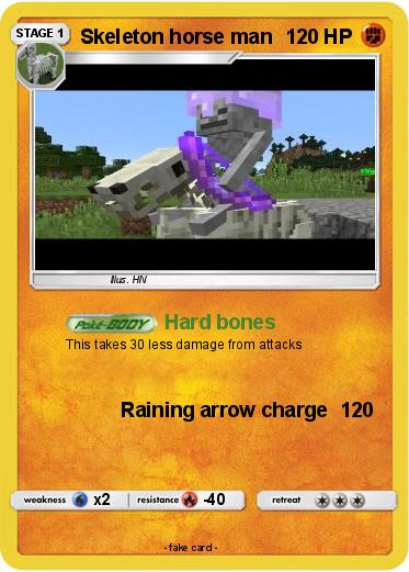 Pokemon Skeleton horse man