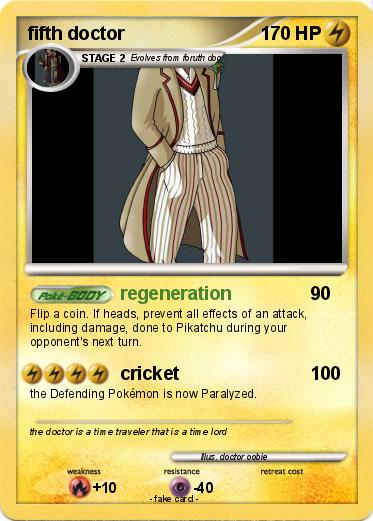 Pokemon fifth doctor