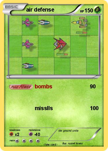 Pokemon air defense