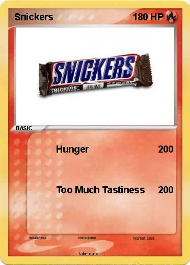 Pokemon Snickers