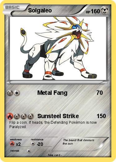 Pokemon Solgaleo
