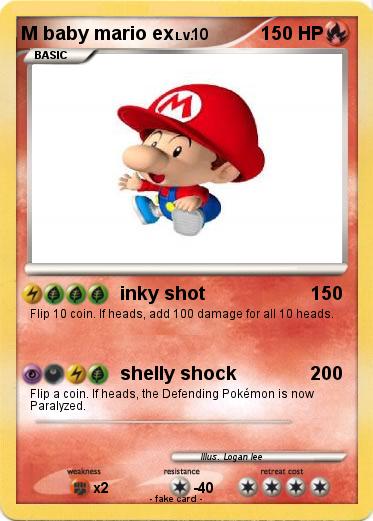 Pokemon M baby mario ex