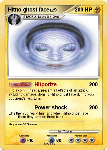 Pokemon Hitno ghost face