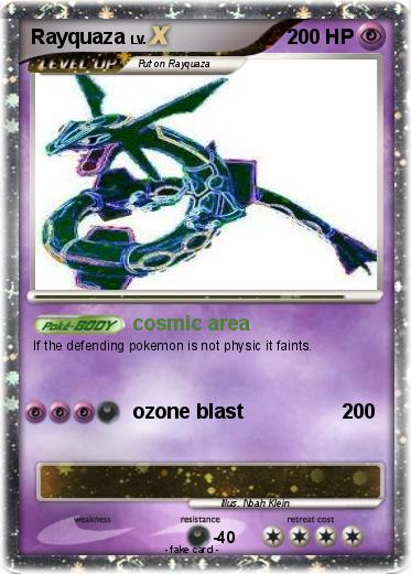Pokemon Rayquaza