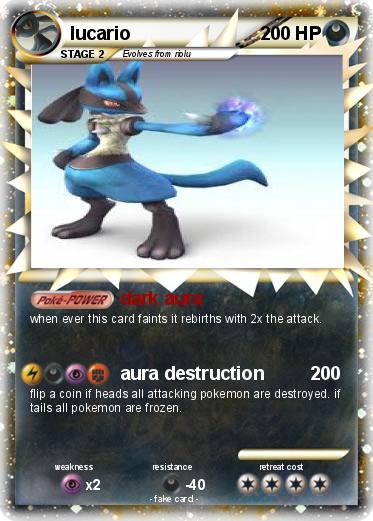 Pokemon lucario