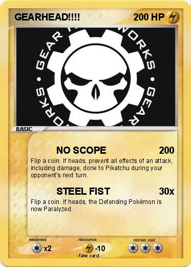 Pokemon GEARHEAD!!!!