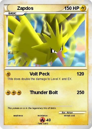 Pokemon Zapdos