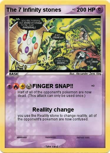 Pokemon The 7 Infinity stones       ∞