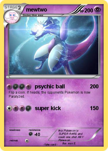 Pokemon mewtwo