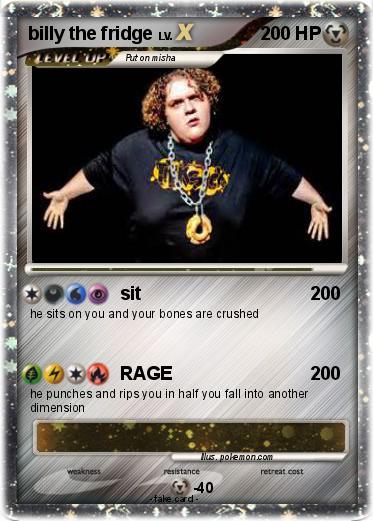 Pokemon billy the fridge