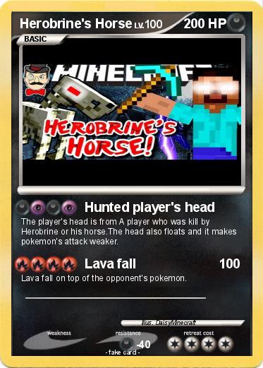 Pokemon Herobrine's Horse