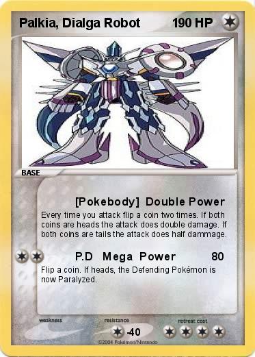 Pokemon Palkia, Dialga Robot         1
