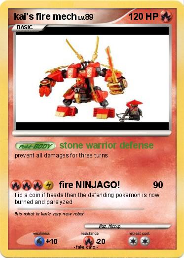 Pokemon kai's fire mech
