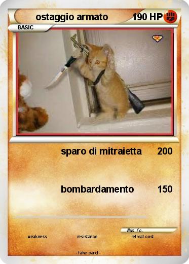 Pokemon ostaggio armato