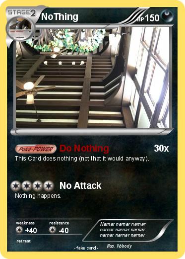 Pokemon NoThing