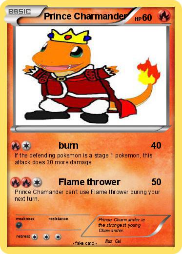 Pokemon Prince Charmander