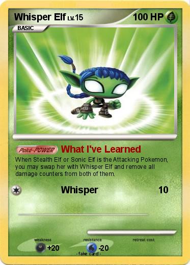 Pokemon Whisper Elf